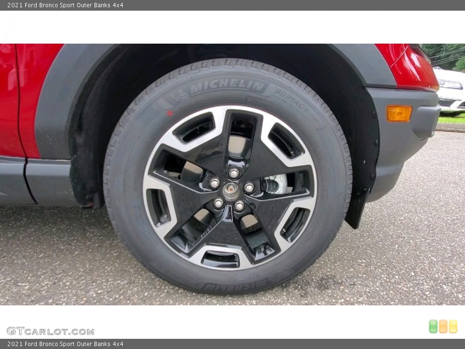 2021 Ford Bronco Sport Outer Banks 4x4 Wheel and Tire Photo #142763460
