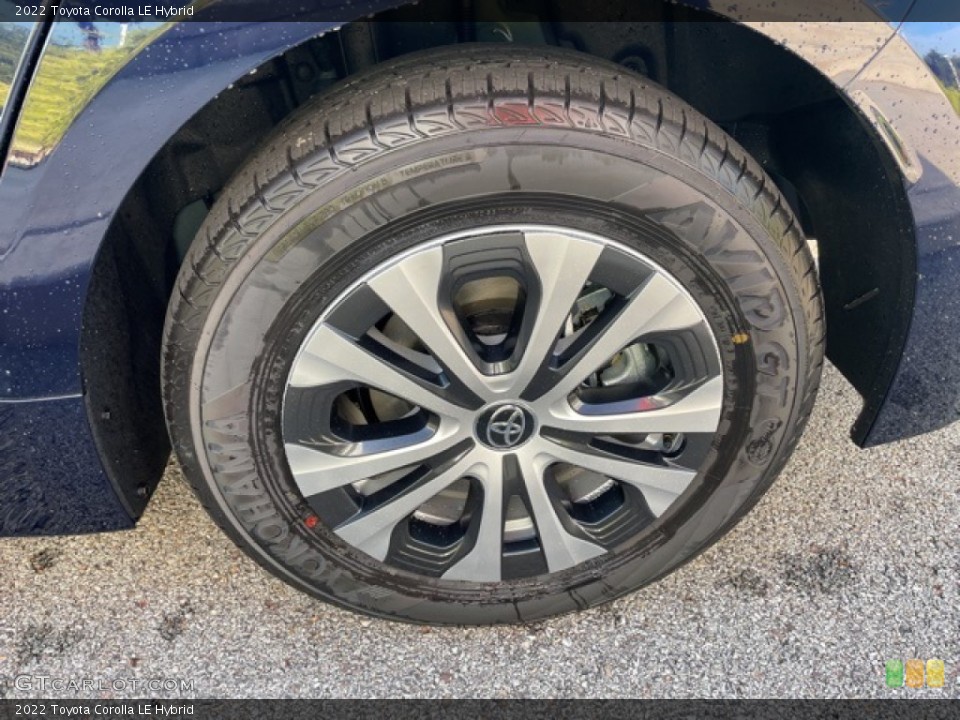2022 Toyota Corolla LE Hybrid Wheel and Tire Photo #142765146