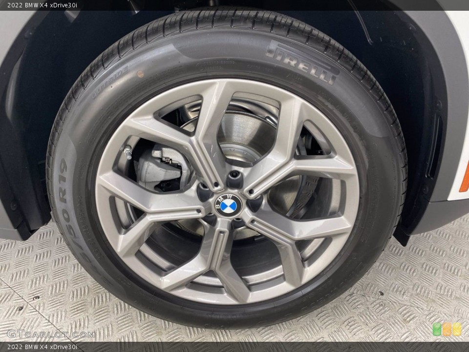 2022 BMW X4 xDrive30i Wheel and Tire Photo #142766478