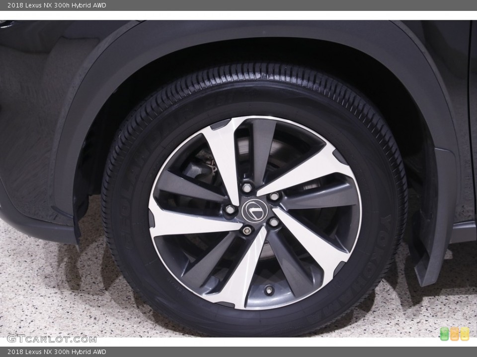 2018 Lexus NX 300h Hybrid AWD Wheel and Tire Photo #142768428