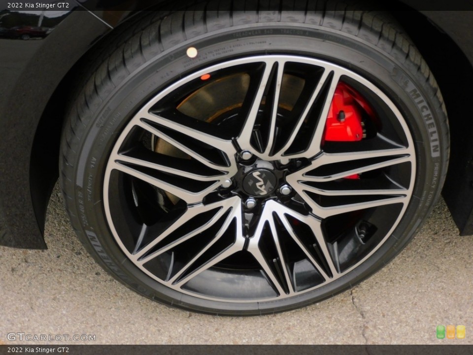 2022 Kia Stinger GT2 Wheel and Tire Photo #142775559