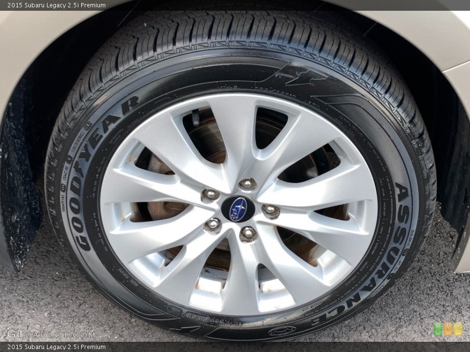 2015 Subaru Legacy 2.5i Premium Wheel and Tire Photo #142781902