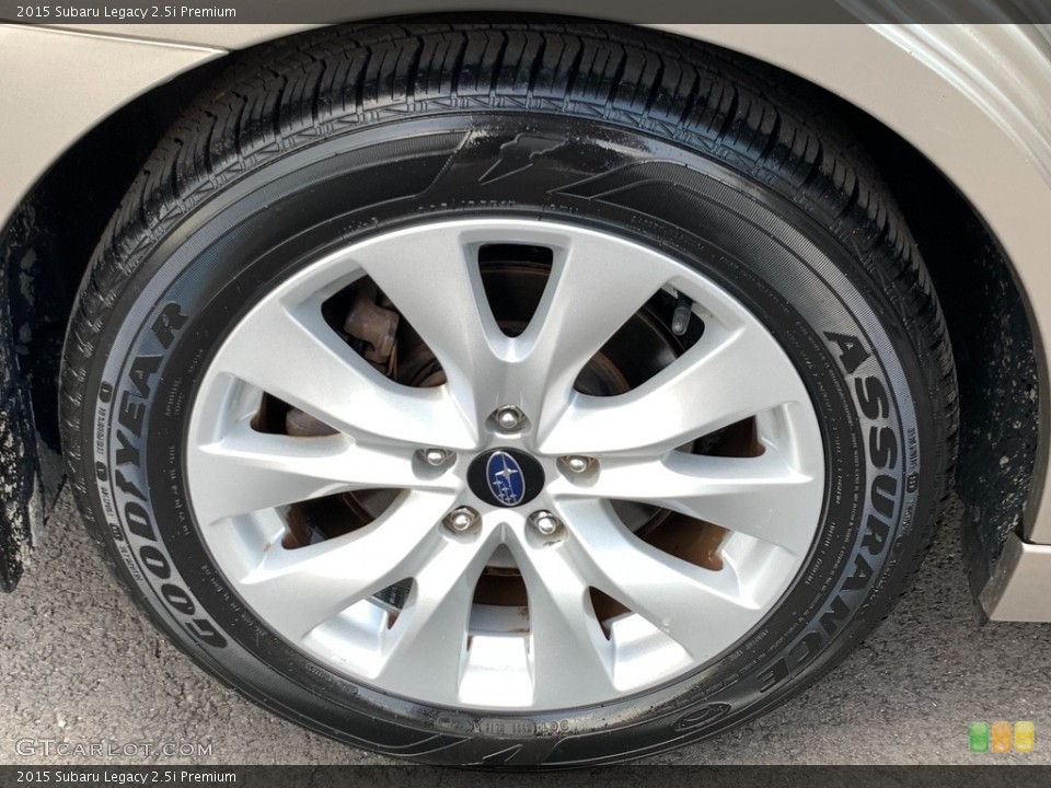 2015 Subaru Legacy 2.5i Premium Wheel and Tire Photo #142781995