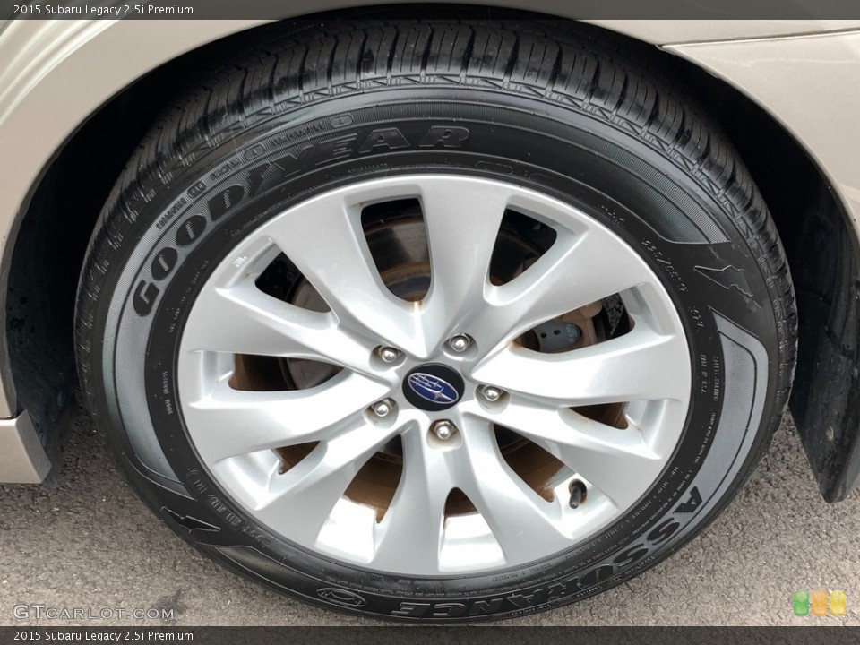 2015 Subaru Legacy 2.5i Premium Wheel and Tire Photo #142782061