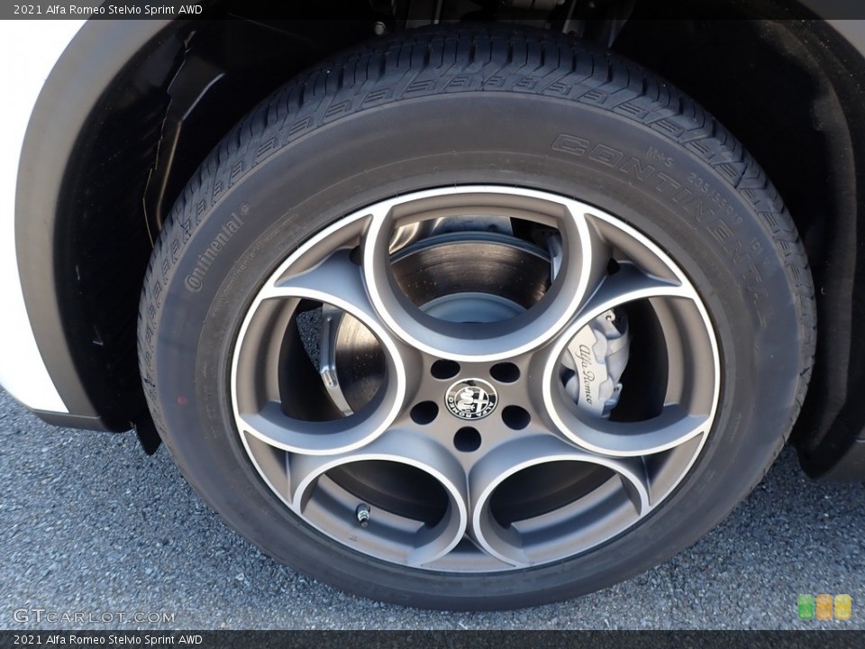 2021 Alfa Romeo Stelvio Sprint AWD Wheel and Tire Photo #142804827