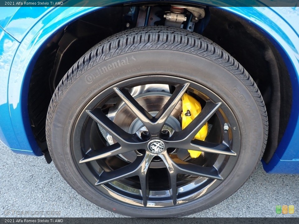 2021 Alfa Romeo Stelvio Ti AWD Wheel and Tire Photo #142805241