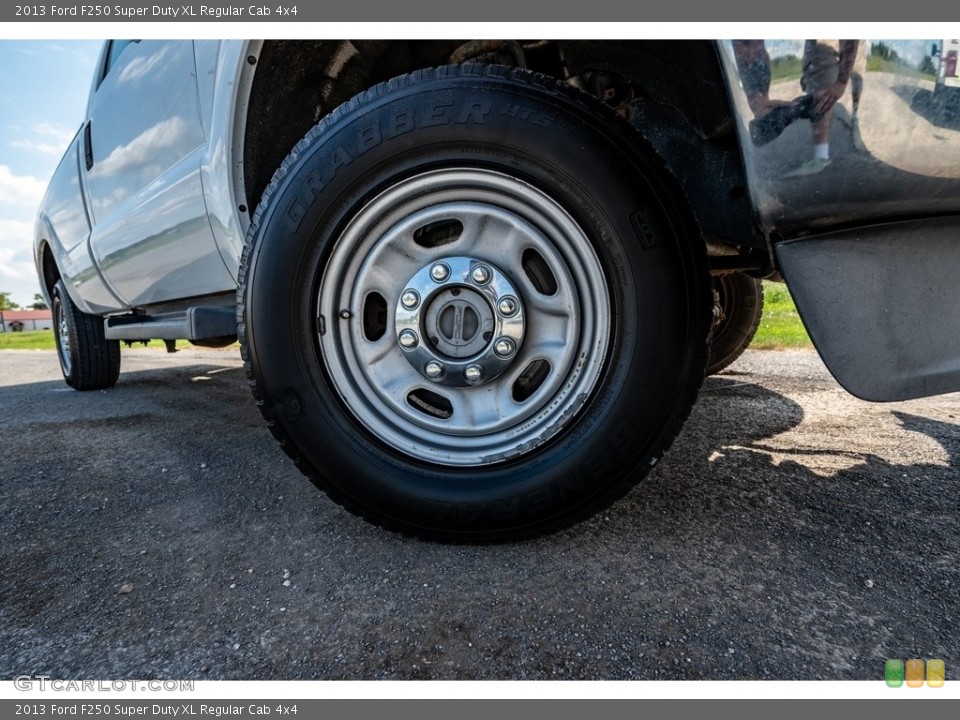 2013 Ford F250 Super Duty XL Regular Cab 4x4 Wheel and Tire Photo #142805289