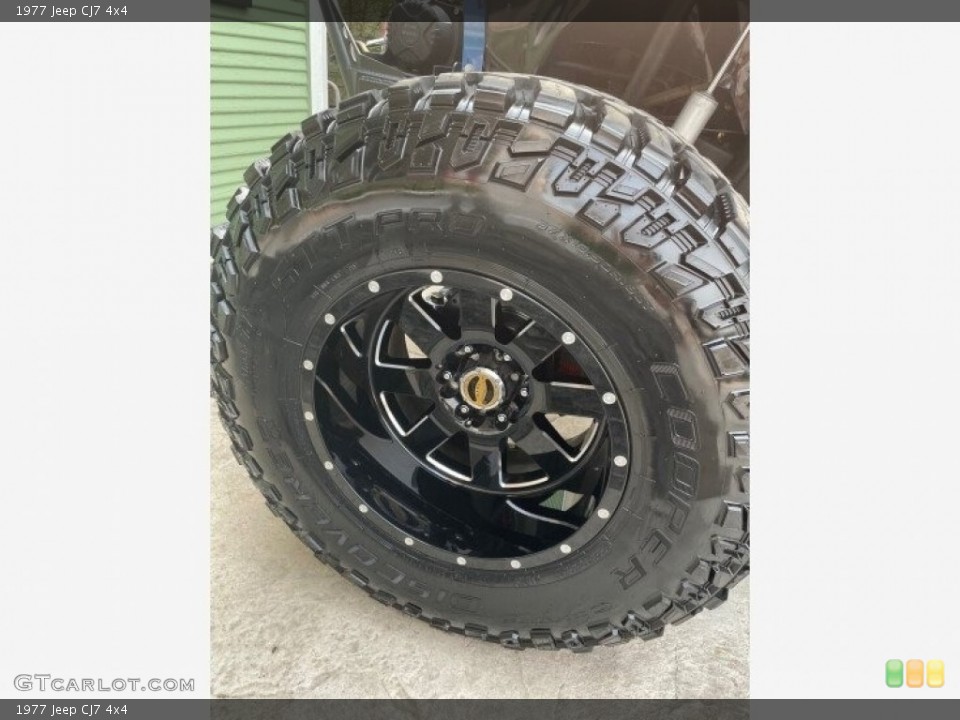 1977 Jeep CJ7 Custom Wheel and Tire Photo #142807008