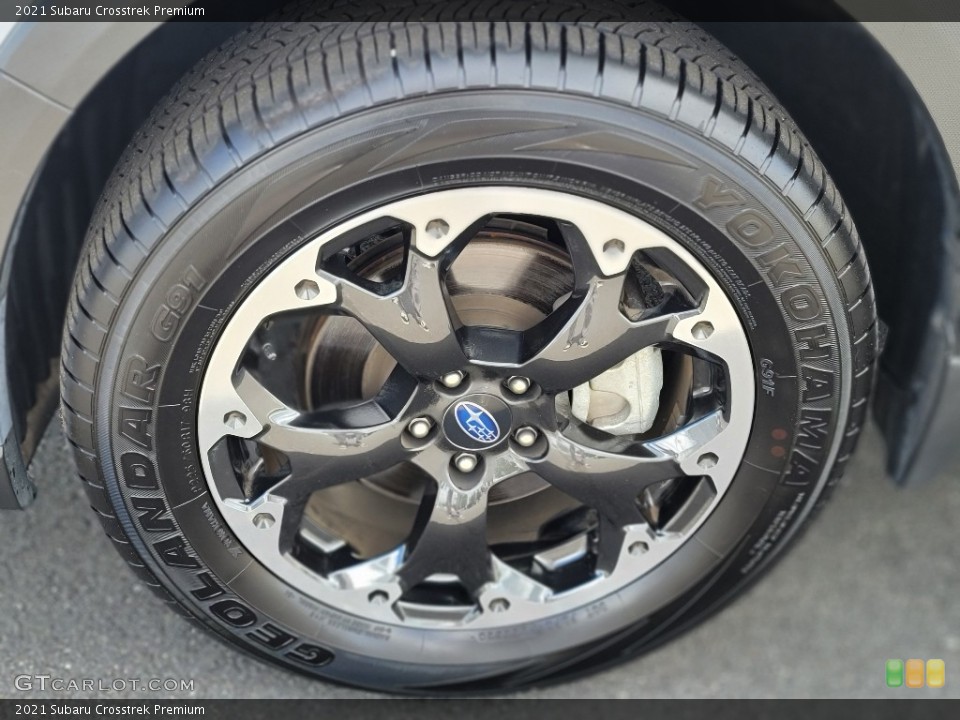 2021 Subaru Crosstrek Premium Wheel and Tire Photo #142812103