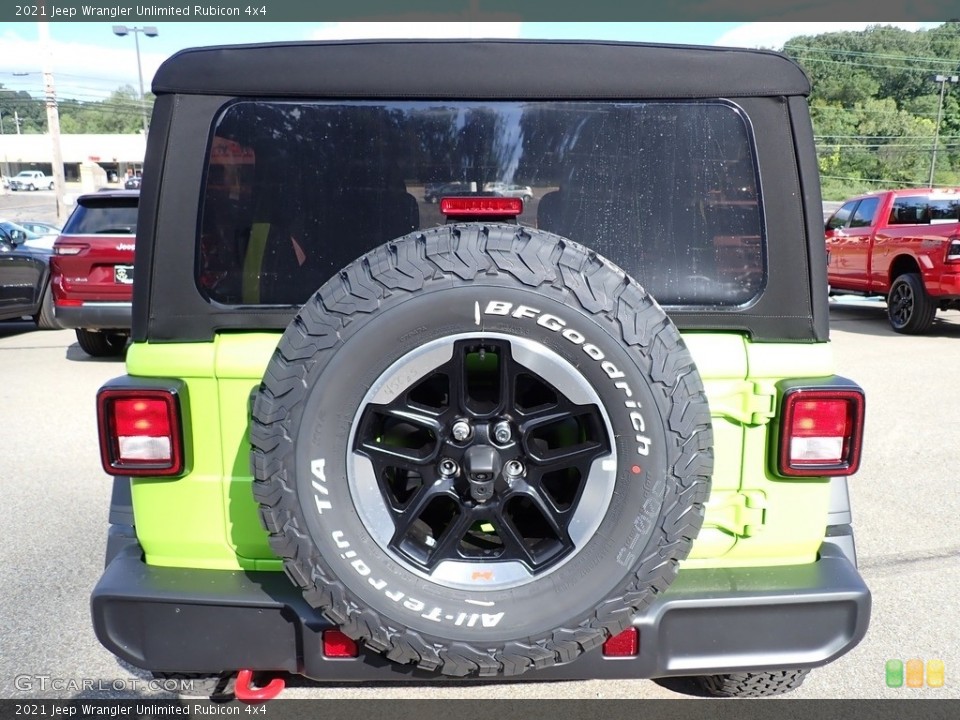 2021 Jeep Wrangler Unlimited Rubicon 4x4 Wheel and Tire Photo #142817981