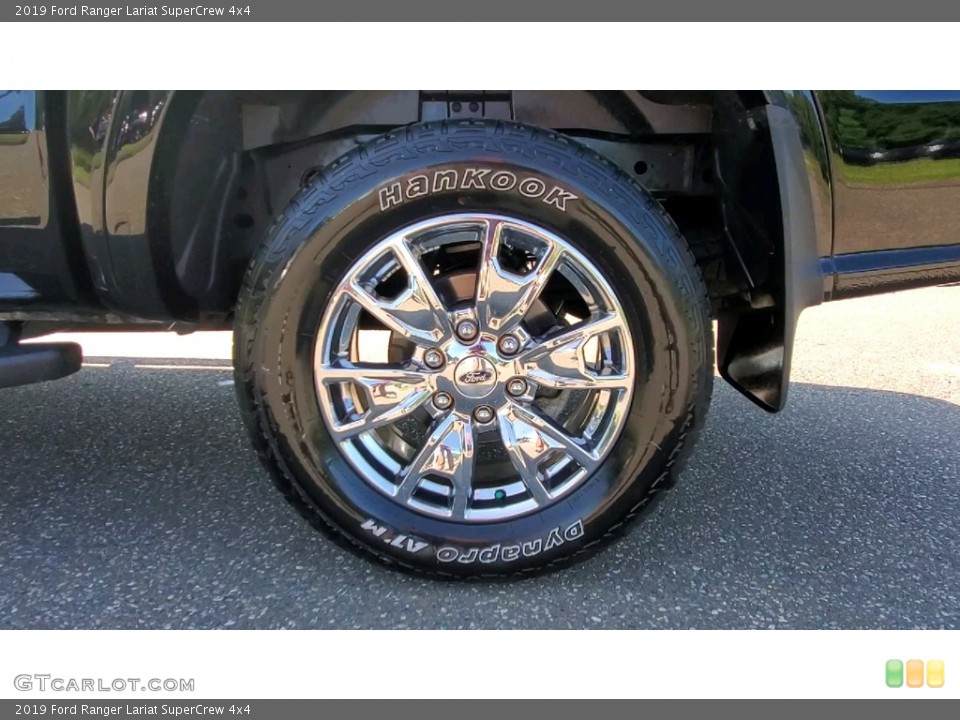 2019 Ford Ranger Lariat SuperCrew 4x4 Wheel and Tire Photo #142821595
