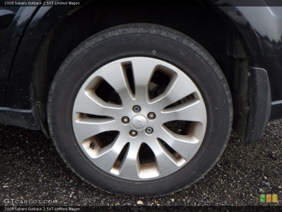 2008 Subaru Outback 2.5XT Limited Wagon Wheel and Tire Photo #142832522