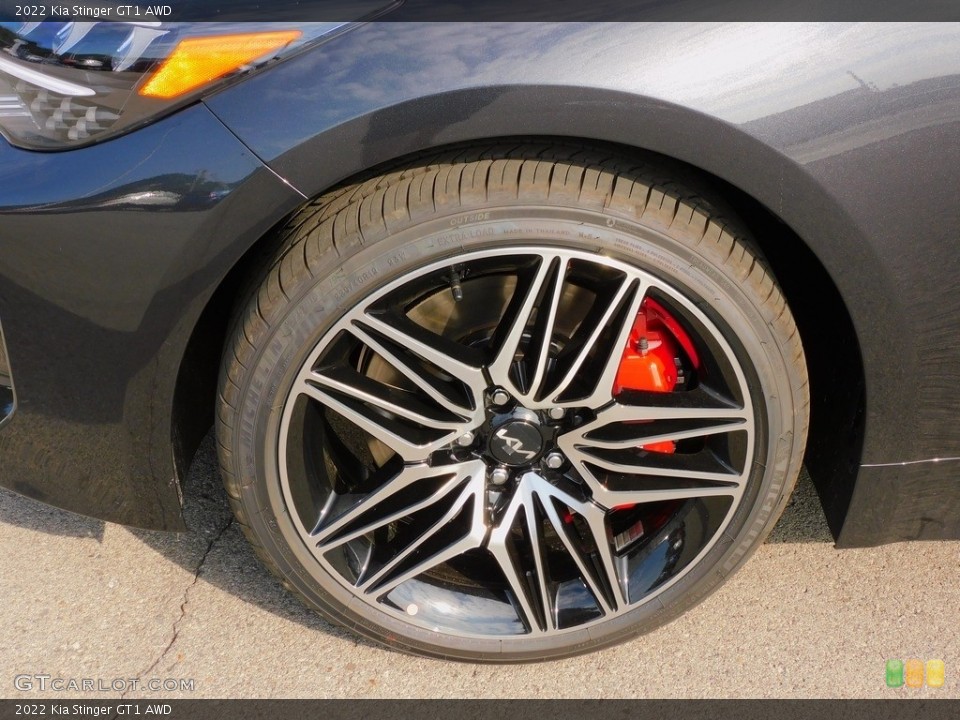 2022 Kia Stinger GT1 AWD Wheel and Tire Photo #142833611