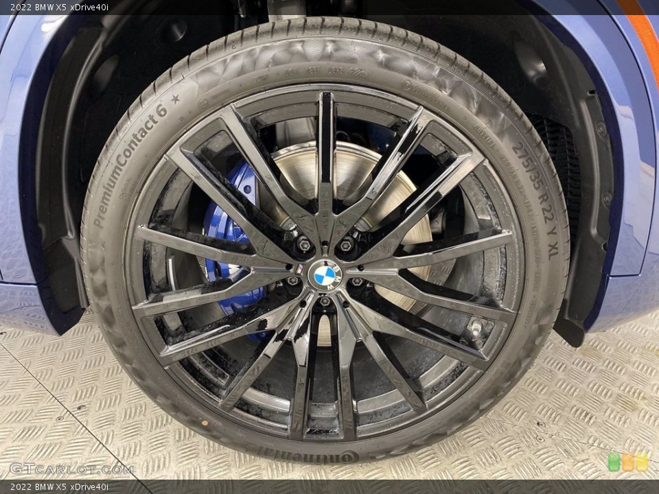 2022 BMW X5 xDrive40i Wheel and Tire Photo #142838133
