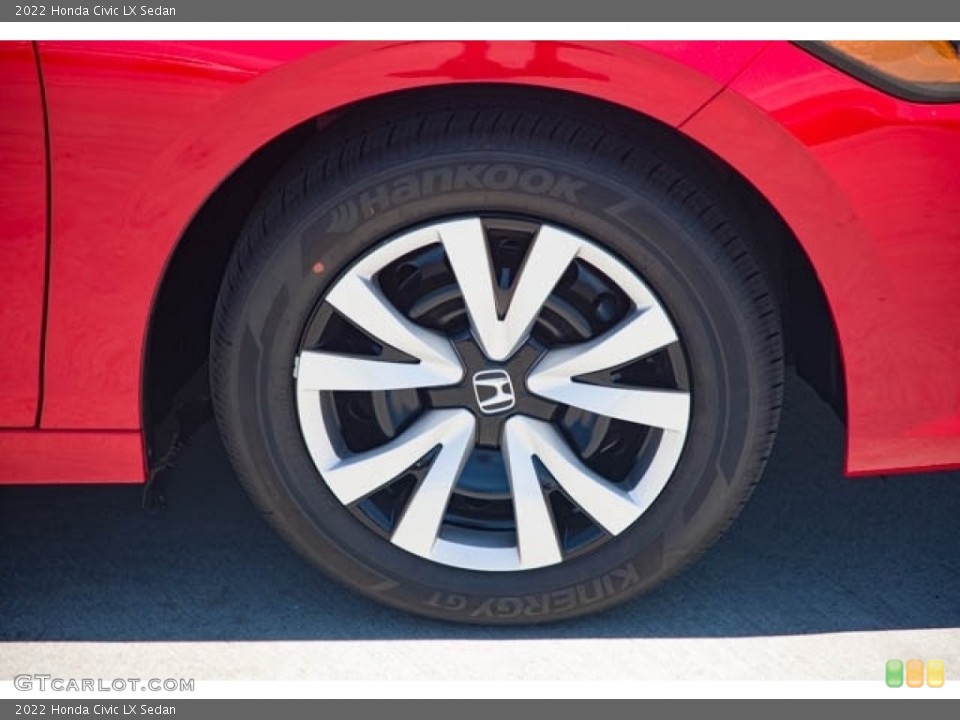 2022 Honda Civic LX Sedan Wheel and Tire Photo #142842207