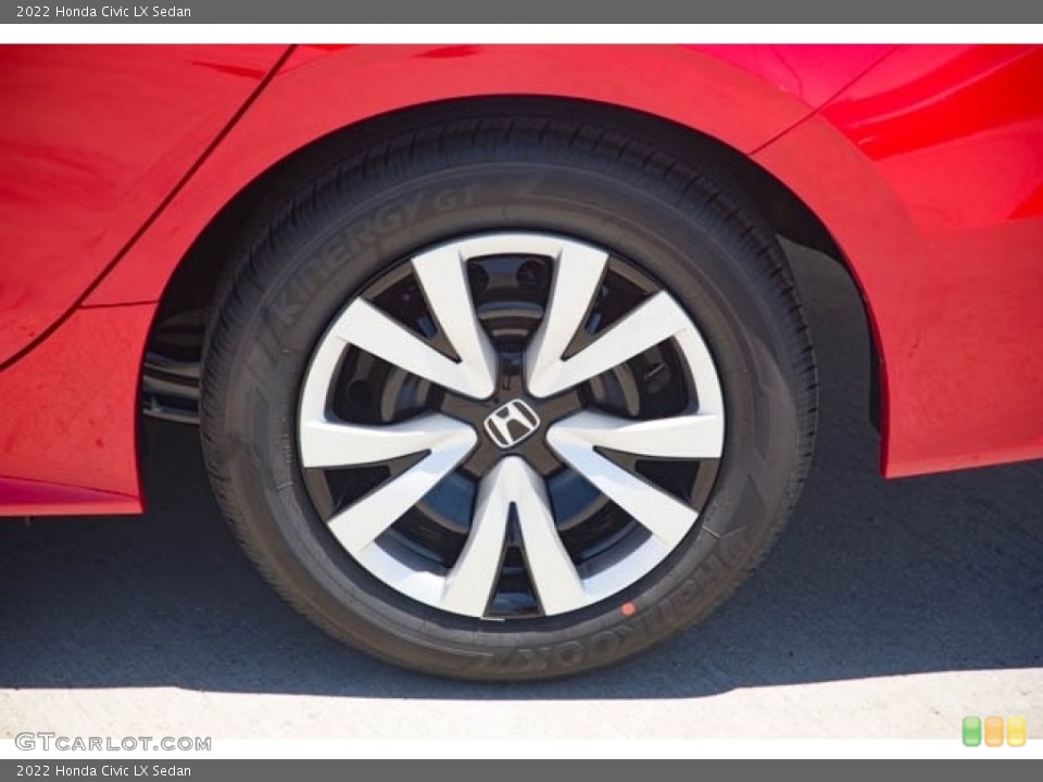 2022 Honda Civic LX Sedan Wheel and Tire Photo #142842228