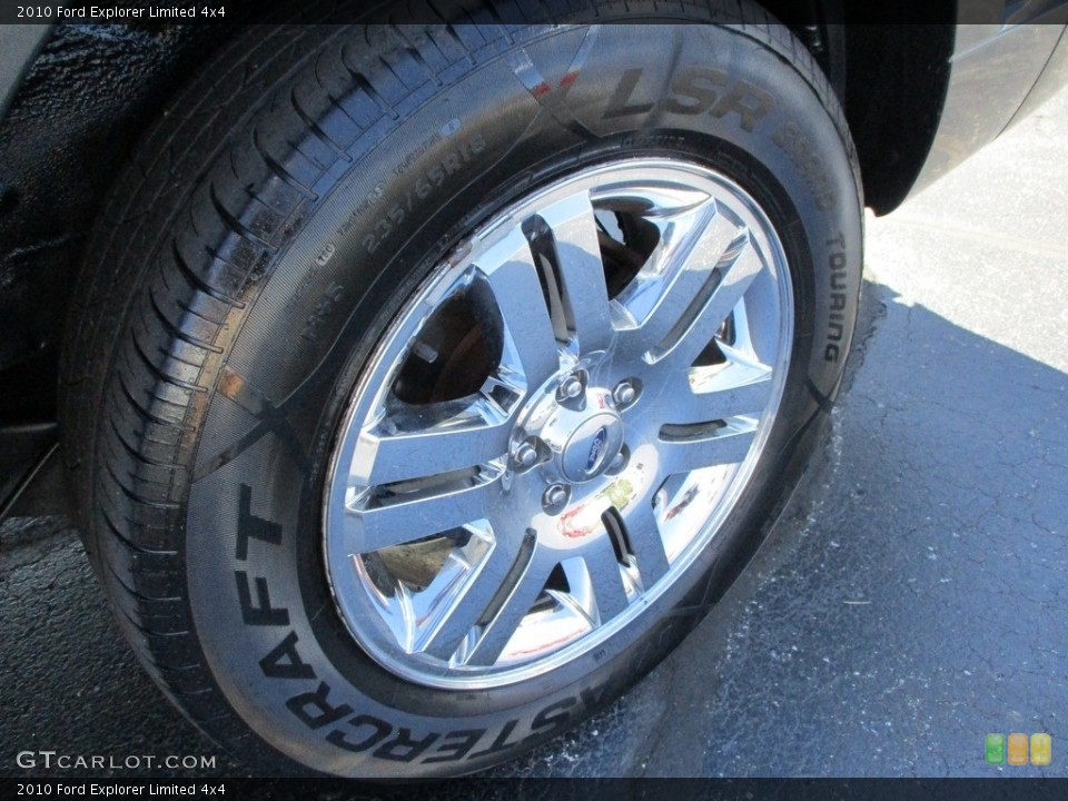 2010 Ford Explorer Limited 4x4 Wheel and Tire Photo #142843050