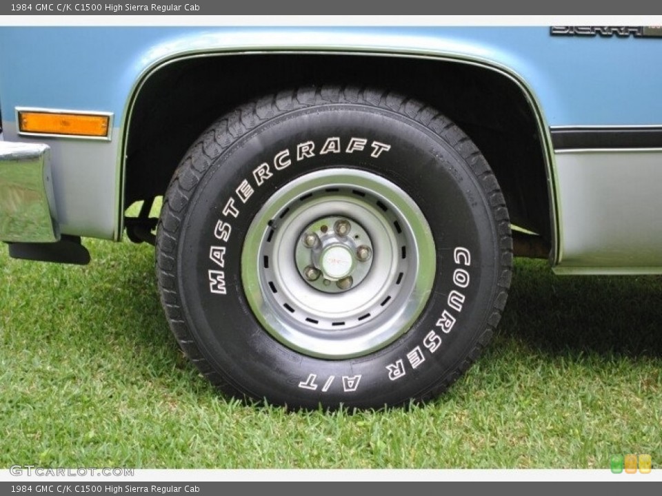 1984 GMC C/K C1500 High Sierra Regular Cab Wheel and Tire Photo #142843685