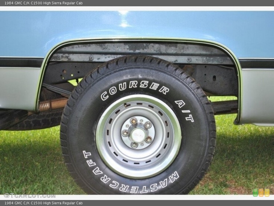 1984 GMC C/K C1500 High Sierra Regular Cab Wheel and Tire Photo #142843707