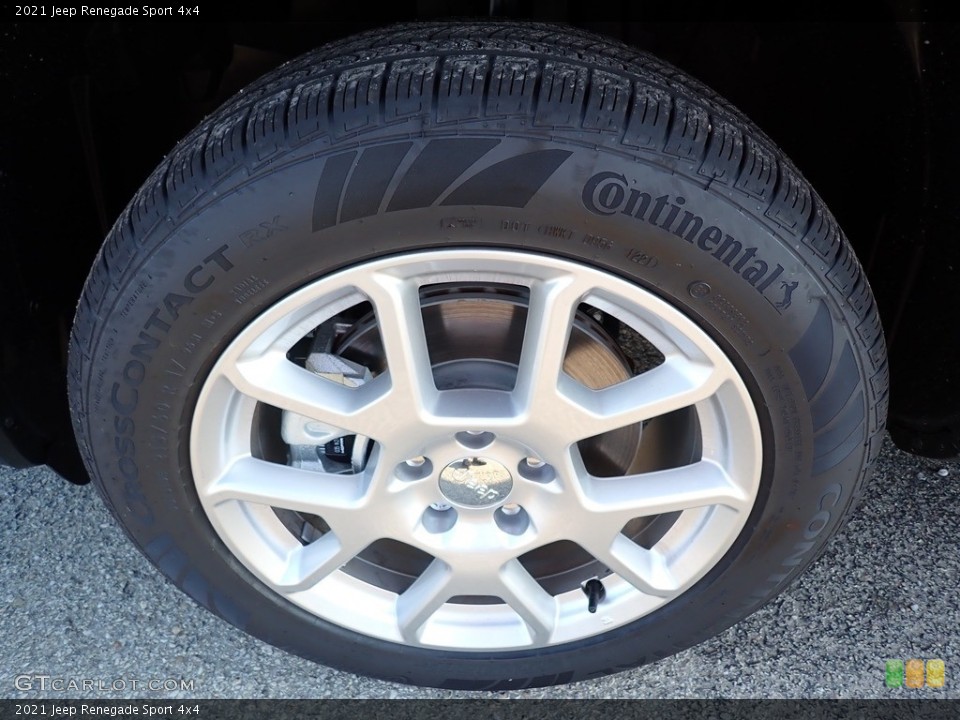 2021 Jeep Renegade Sport 4x4 Wheel and Tire Photo #142848821