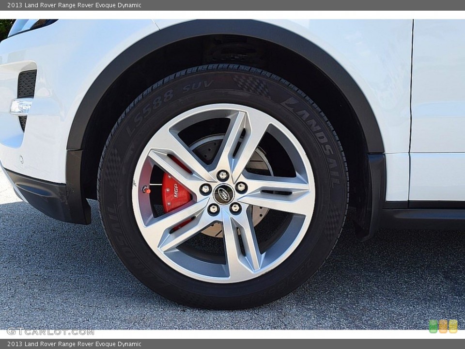 2013 Land Rover Range Rover Evoque Dynamic Wheel and Tire Photo #142853081