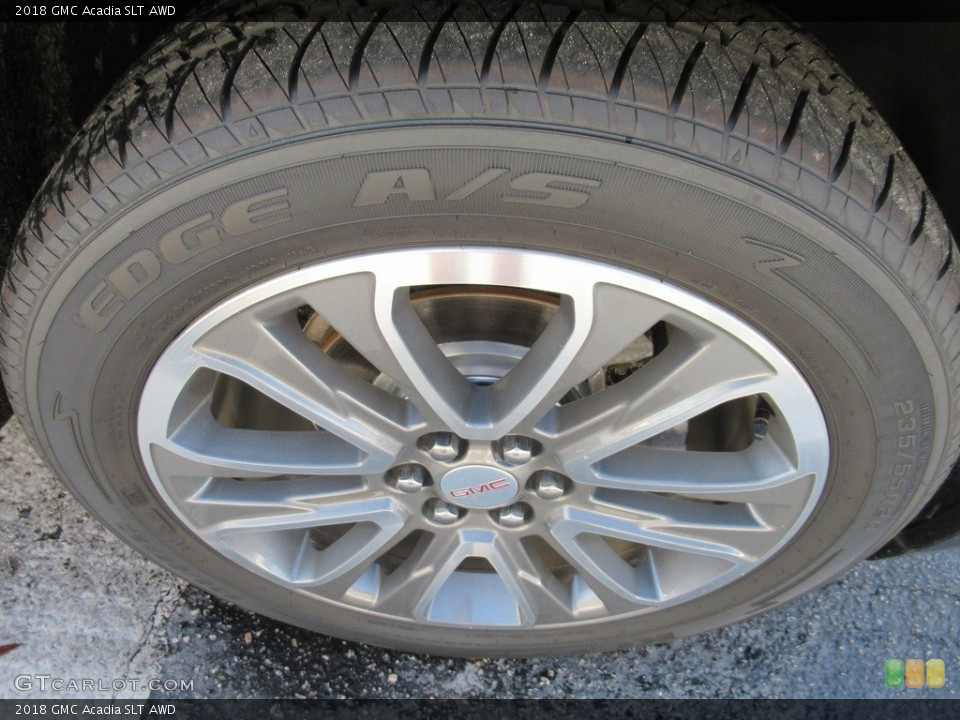 2018 GMC Acadia SLT AWD Wheel and Tire Photo #142855907