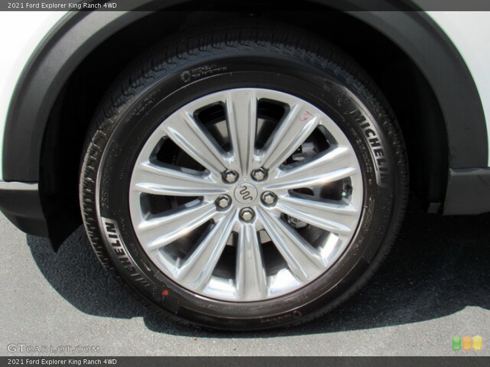 2021 Ford Explorer King Ranch 4WD Wheel and Tire Photo #142862527
