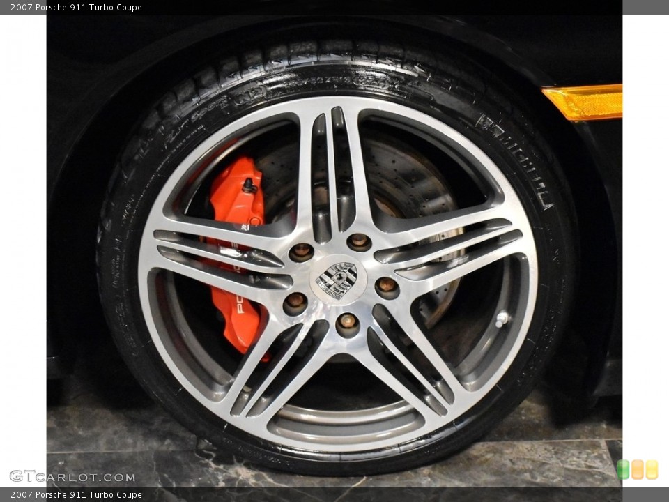 2007 Porsche 911 Turbo Coupe Wheel and Tire Photo #142865994