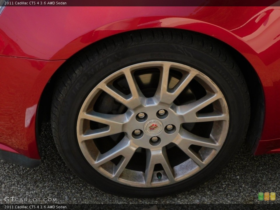 2011 Cadillac CTS 4 3.6 AWD Sedan Wheel and Tire Photo #142874446