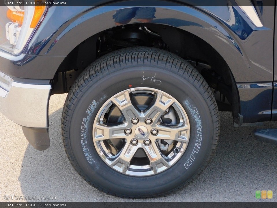 2021 Ford F150 XLT SuperCrew 4x4 Wheel and Tire Photo #142880044