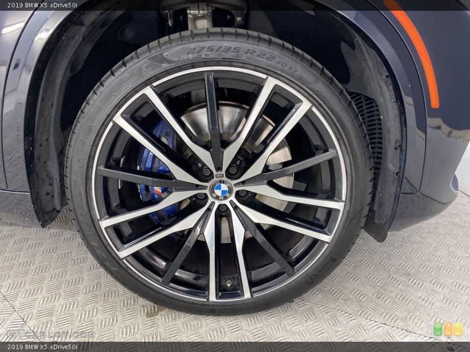 2019 BMW X5 xDrive50i Wheel and Tire Photo #142882339