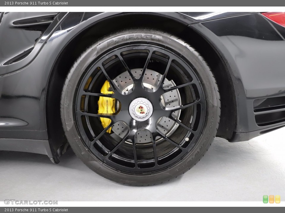 2013 Porsche 911 Turbo S Cabriolet Wheel and Tire Photo #142884355