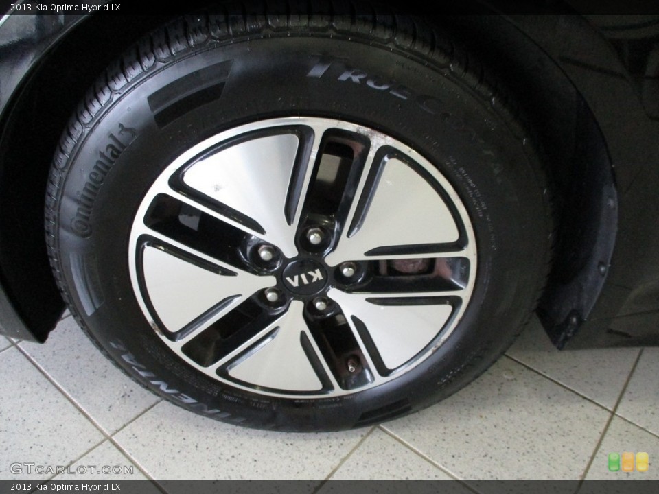 2013 Kia Optima Hybrid LX Wheel and Tire Photo #142885849