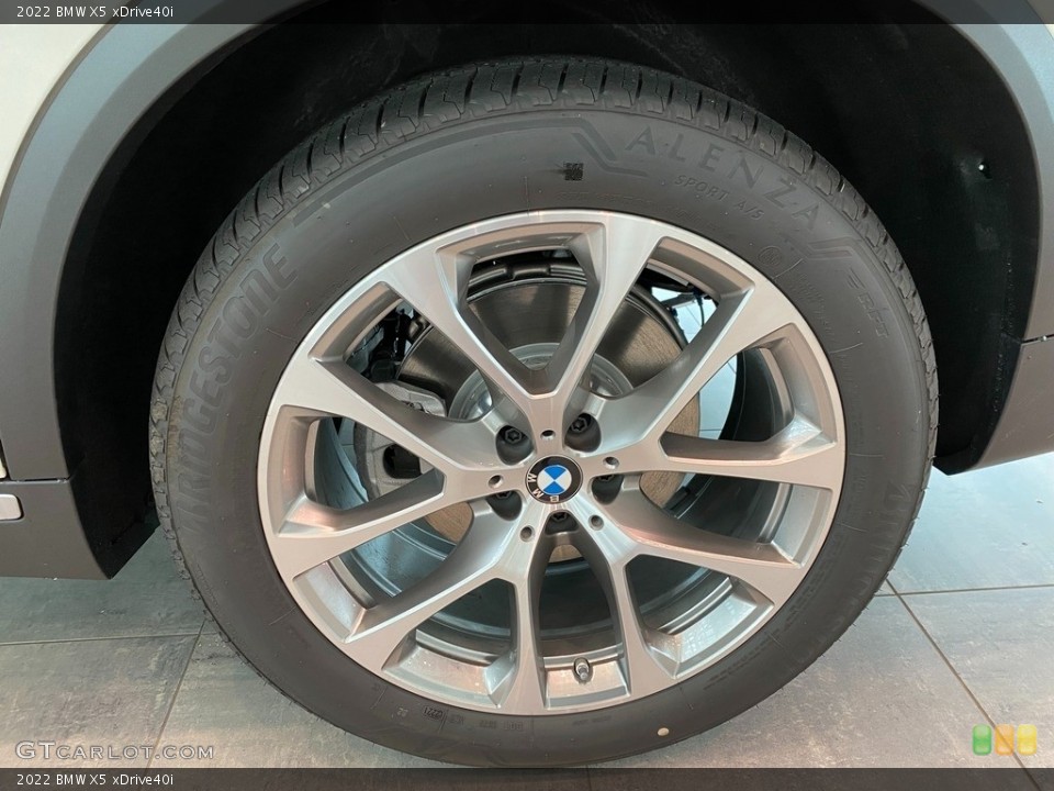 2022 BMW X5 xDrive40i Wheel and Tire Photo #142887265