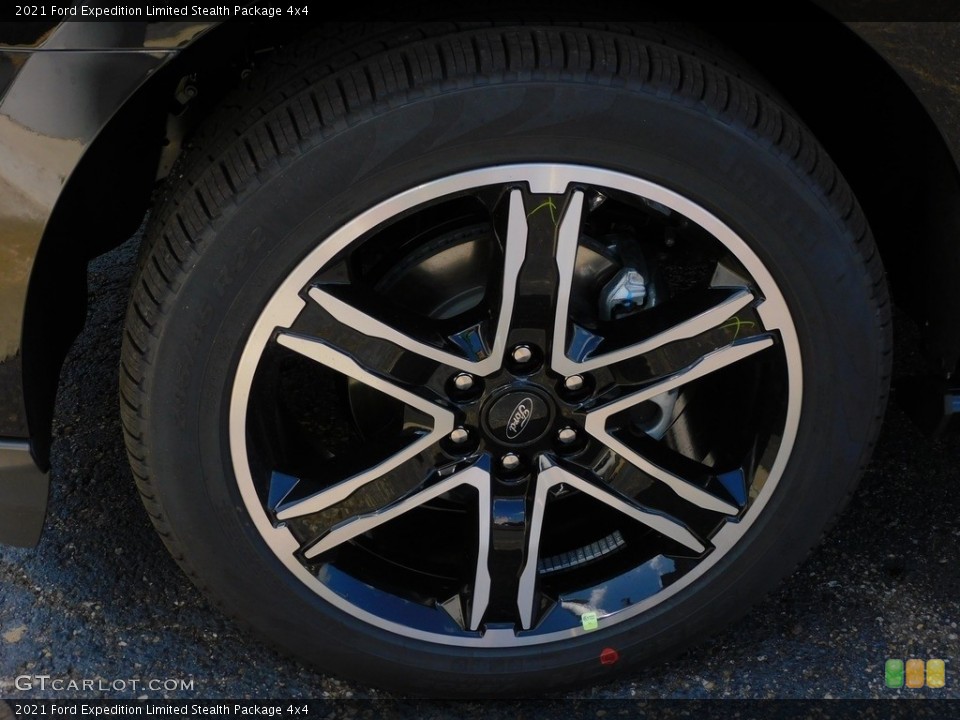 2021 Ford Expedition Limited Stealth Package 4x4 Wheel and Tire Photo #142899808