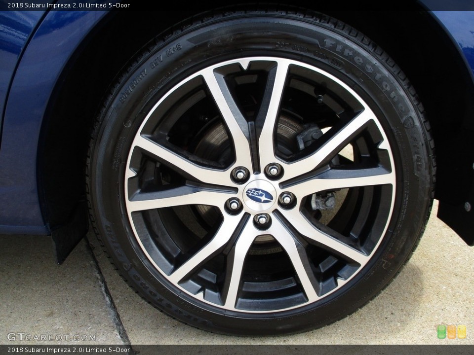 2018 Subaru Impreza 2.0i Limited 5-Door Wheel and Tire Photo #142913886