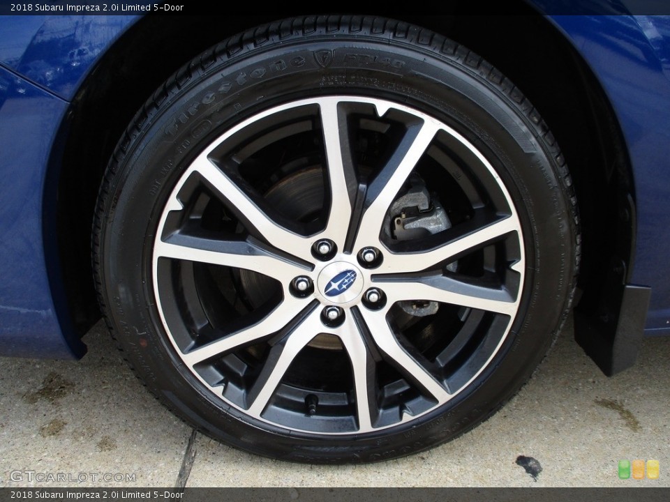 2018 Subaru Impreza 2.0i Limited 5-Door Wheel and Tire Photo #142913895