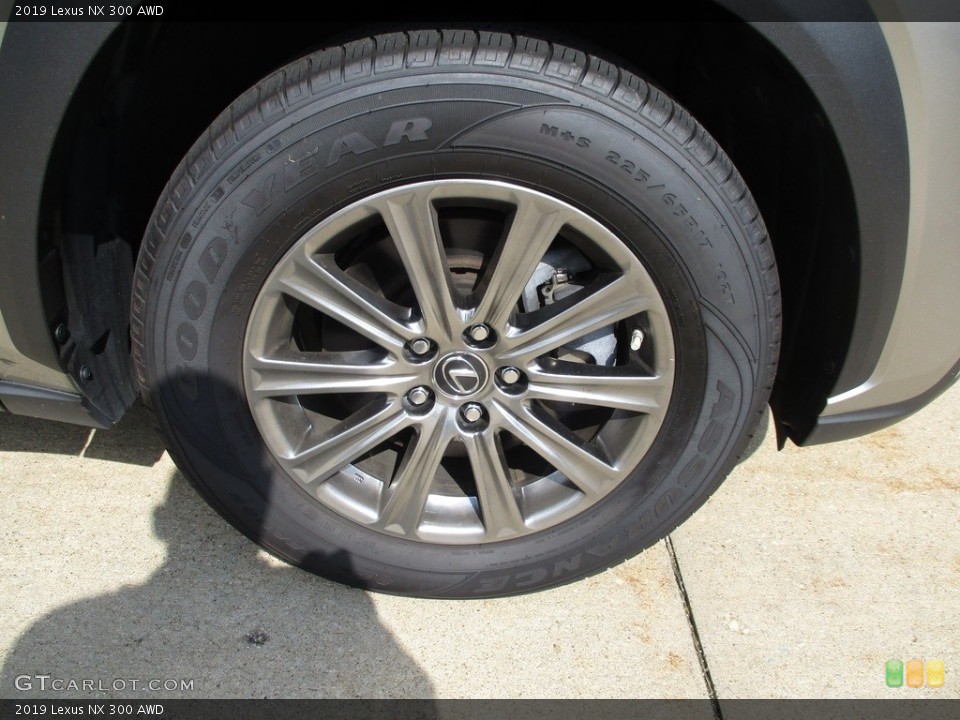 2019 Lexus NX 300 AWD Wheel and Tire Photo #142914249