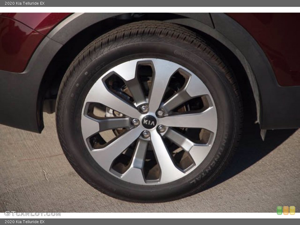 2020 Kia Telluride EX Wheel and Tire Photo #142914570