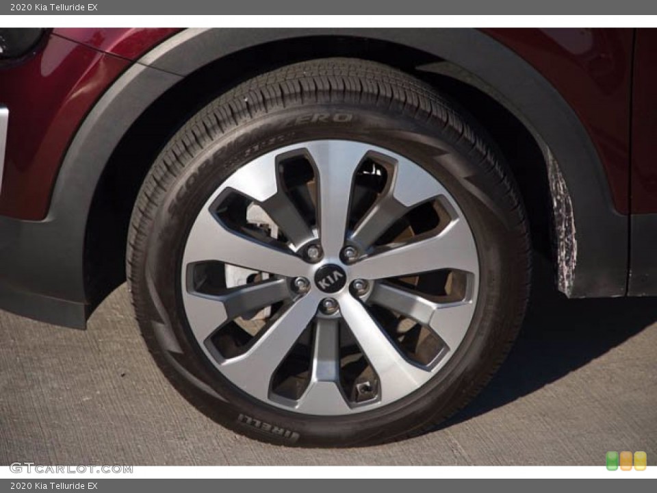 2020 Kia Telluride EX Wheel and Tire Photo #142914588
