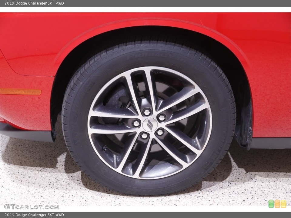 2019 Dodge Challenger SXT AWD Wheel and Tire Photo #142917544