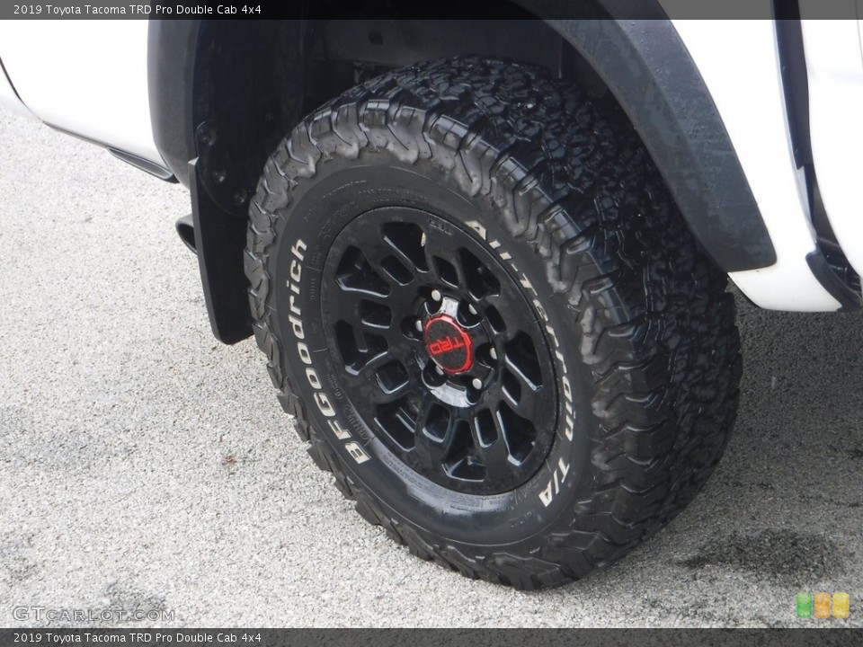 2019 Toyota Tacoma TRD Pro Double Cab 4x4 Wheel and Tire Photo #142921411