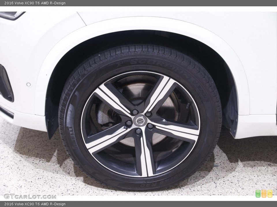 2016 Volvo XC90 T6 AWD R-Design Wheel and Tire Photo #142923043