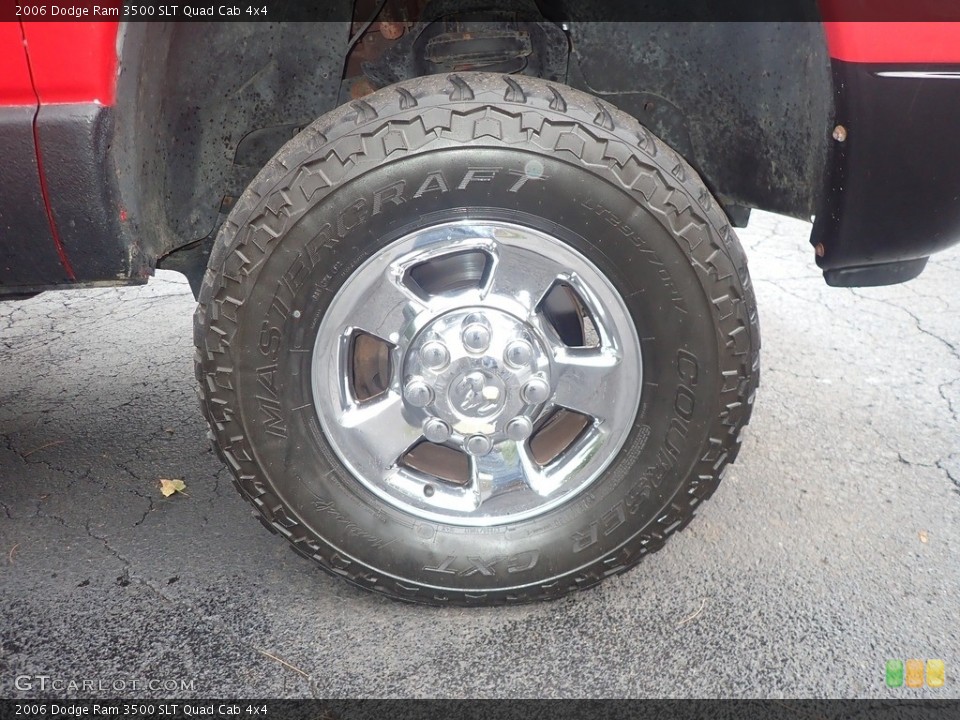 2006 Dodge Ram 3500 SLT Quad Cab 4x4 Wheel and Tire Photo #142937580