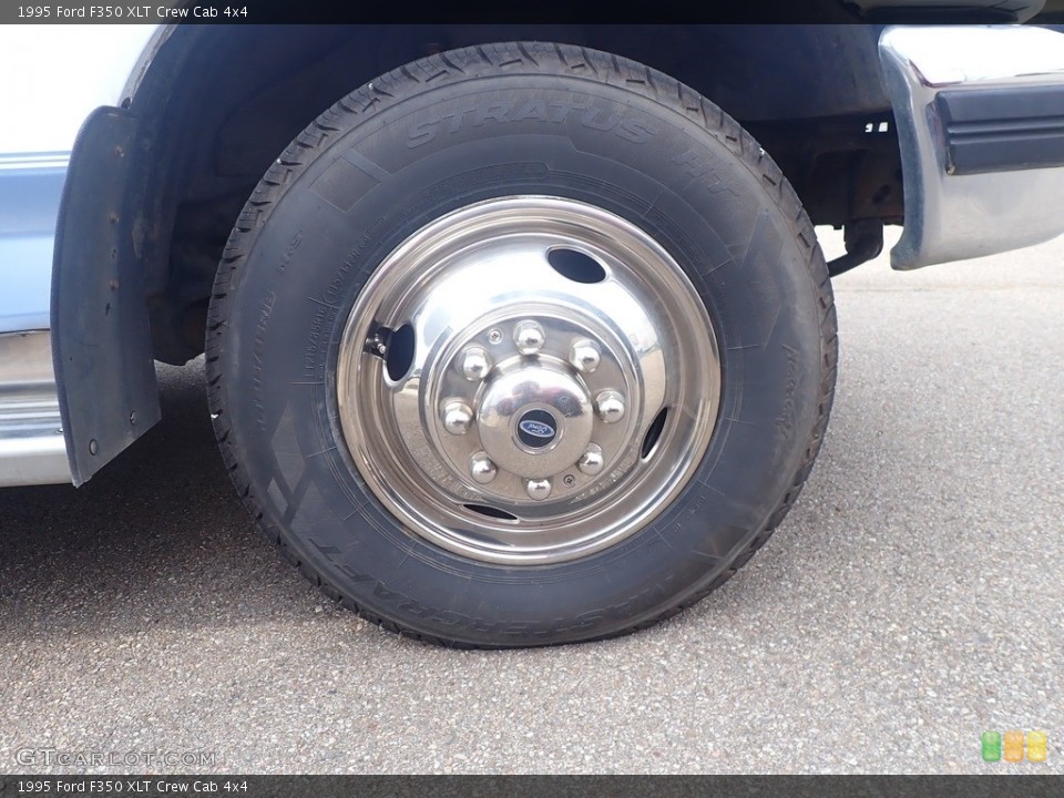 1995 Ford F350 XLT Crew Cab 4x4 Wheel and Tire Photo #142964901