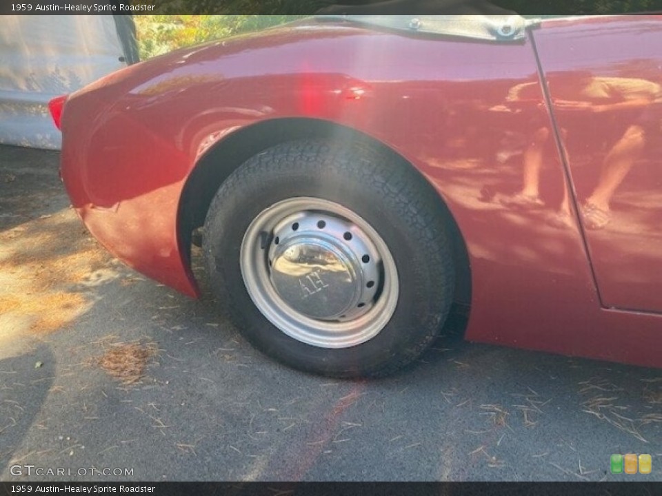 1959 Austin-Healey Sprite Wheels and Tires
