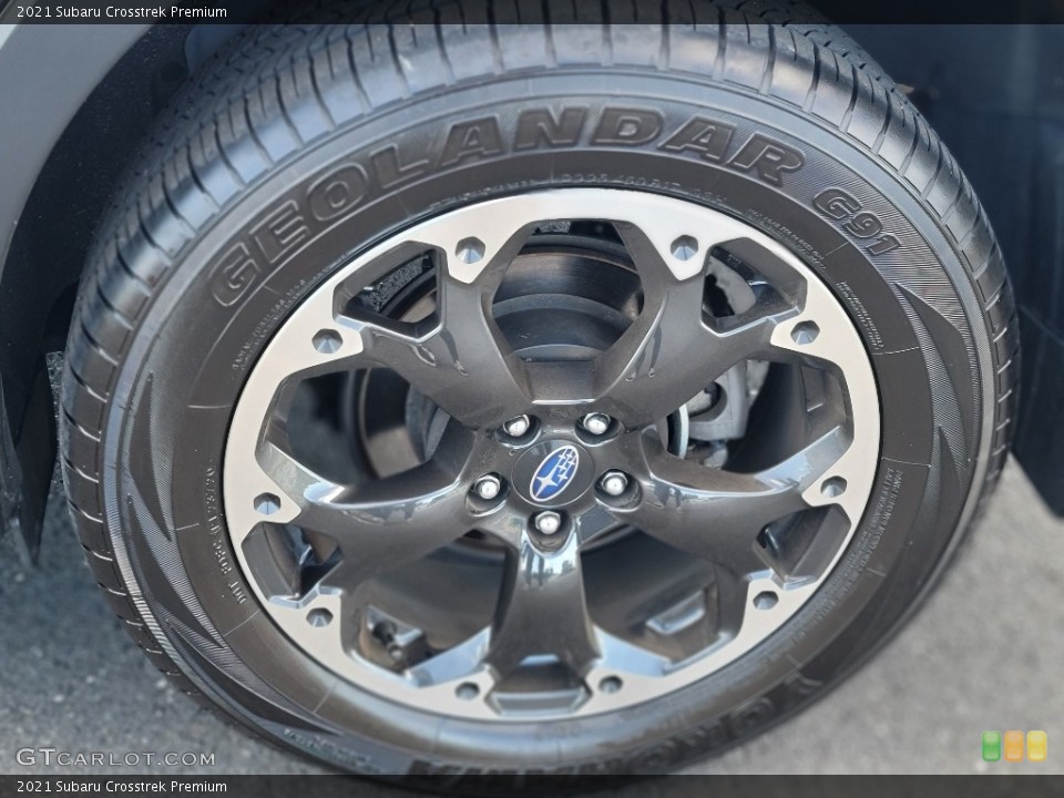 2021 Subaru Crosstrek Premium Wheel and Tire Photo #142976237