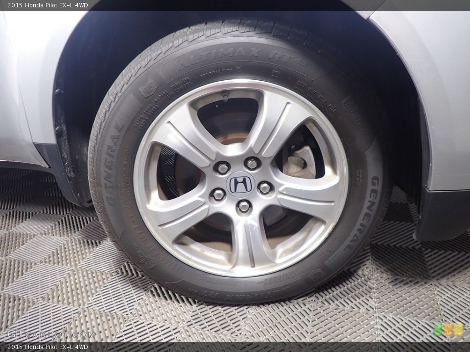 2015 Honda Pilot EX-L 4WD Wheel and Tire Photo #142981821