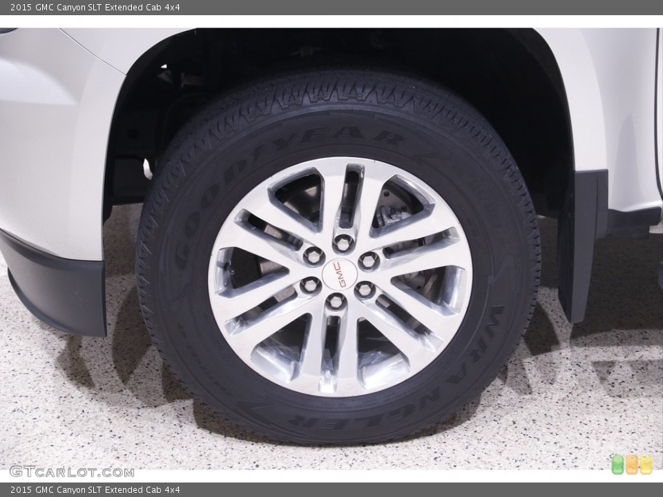 2015 GMC Canyon SLT Extended Cab 4x4 Wheel and Tire Photo #142983429