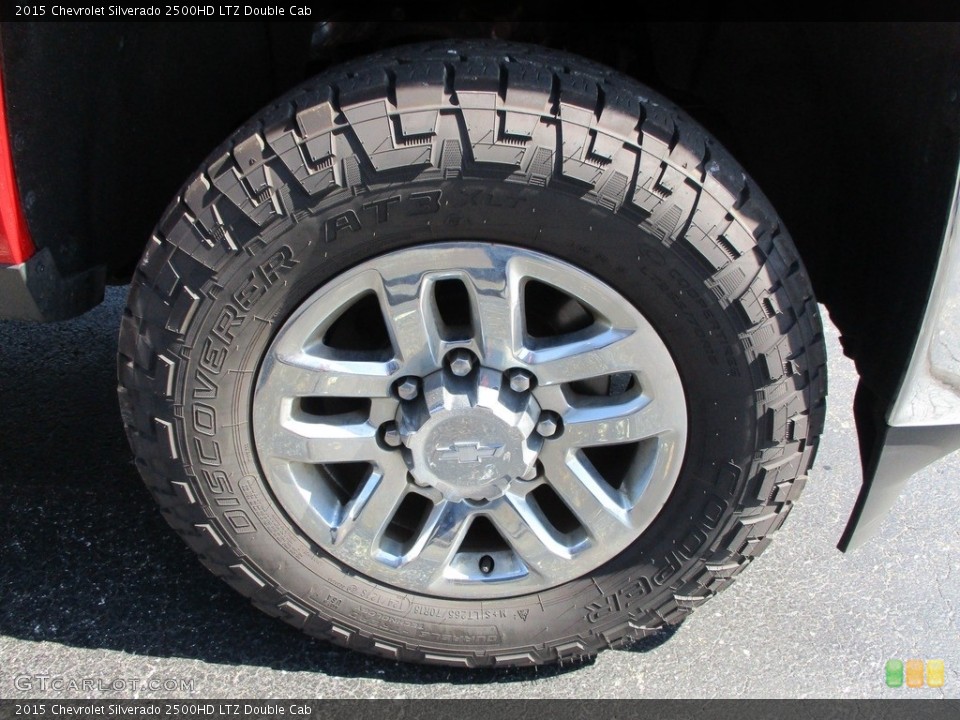 2015 Chevrolet Silverado 2500HD LTZ Double Cab Wheel and Tire Photo #142989561